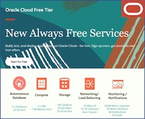 새로운 Oracle Cloud 프로모션: Free Tier