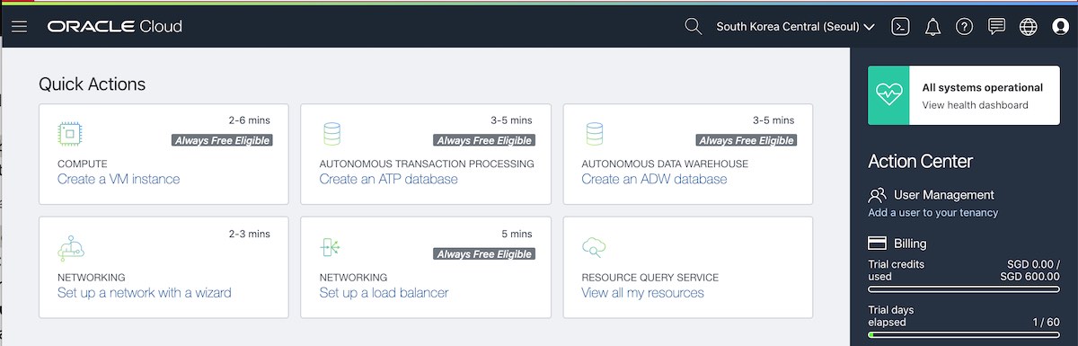 OCI Console
